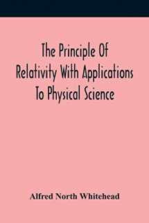 9789354419294-9354419291-The Principle Of Relativity With Applications To Physical Science