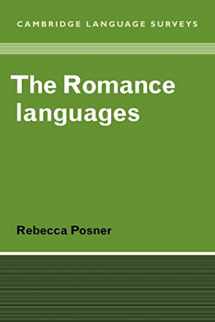 9780521281393-0521281393-The Romance Languages (Cambridge Language Surveys)