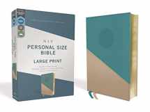 9780310454281-031045428X-NIV, Personal Size Bible, Large Print, Leathersoft, Teal/Gold, Red Letter, Comfort Print