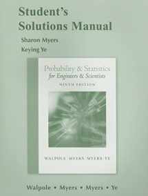 9780321640130-0321640136-Student Solutions Manual for Probability and Statistics for Engineers and Scientists