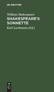 9783111281582-3111281582-Shakespeare's Sonnette (German Edition)
