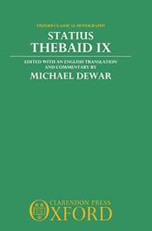 9780198144809-0198144806-Statius: Thebaid IX (Oxford Classical Monographs)