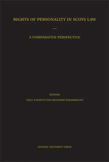 9781845860271-1845860276-Rights of Personality in Scots Law: A Comparative Perspective