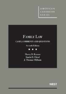 9780314280251-0314280251-Family Law: Cases, Comments and Questions, 7th (American Casebook Series)