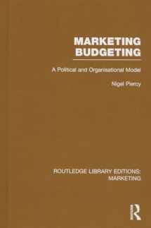 9781138790896-1138790893-Marketing Budgeting (RLE Marketing): A Political and Organisational Model (Routledge Library Editions: Marketing)