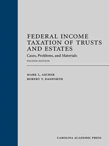 9781531011123-1531011128-Federal Income Taxation of Trusts and Estates: Cases, Problems, and Materials