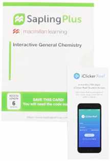 9781319304454-1319304451-SaplingPlus for Interactive General Chemistry Atoms First (Six-Months Access) & iClicker Reef Polling (Six Months Access; Standalone)