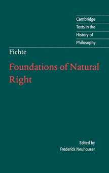 9780521573016-0521573017-Foundations of Natural Right (Cambridge Texts in the History of Philosophy)