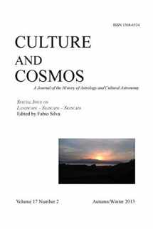 9781907767708-1907767703-Culture and Cosmos Vol 17 Number 2