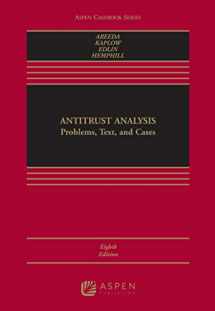 9781543804393-154380439X-Antitrust Analysis: Problems, Text, and Cases (Aspen Casebook)