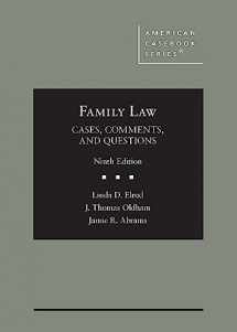 9781636599205-1636599206-Family Law: Cases, Comments, and Questions (American Casebook Series)