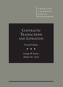9781683281085-168328108X-Contracts: Transactions and Litigation (American Casebook Series)