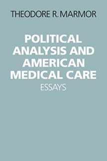 9780521283526-0521283523-Political Analysis and American Medical Care: Essays