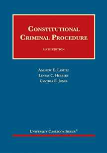 9781642421095-164242109X-Constitutional Criminal Procedure (University Casebook Series)