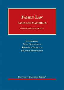 9781647085346-1647085349-Family Law, Cases and Materials, Concise (University Casebook Series)