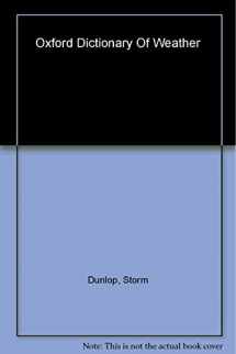 9780198610496-0198610491-A Dictionary of Weather (Oxford Quick Reference)