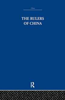 9781138993662-1138993662-The Rulers of China 221 B.C.: Chronological Tables
