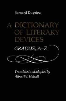 9780802068033-0802068030-A Dictionary of Literary Devices: Gradus, A-Z (Heritage)