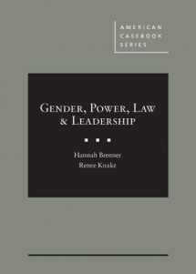 9781642428438-1642428434-Gender, Power, Law & Leadership (American Casebook Series)