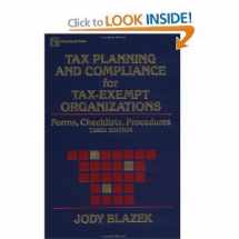 9780471584995-0471584991-Tax Planning and Compliance for Tax-Exempt Organizations: Forms, Checklists, Procedures (Wiley Nonprofit Law, Finance and Management Series)