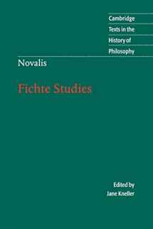9780521643924-0521643929-Novalis: Fichte Studies (Cambridge Texts in the History of Philosophy)