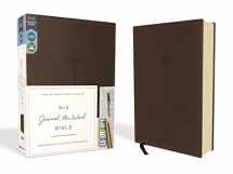 9780310450276-0310450276-NIV, Journal the Word Bible (Perfect for Note-Taking), Leathersoft, Brown, Red Letter, Comfort Print: Reflect, Take Notes, or Create Art Next to Your Favorite Verses