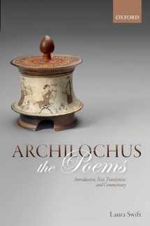 9780198768074-0198768079-Archilochus: The Poems: Introduction, Text, Translation, and Commentary