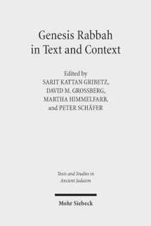 9783161547027-3161547020-Genesis Rabbah in Text and Context (Texts and Studies in Ancient Judaism)