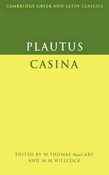 9780521290227-0521290228-Plautus: Casina (Cambridge Greek and Latin Classics) (English and Latin Edition)