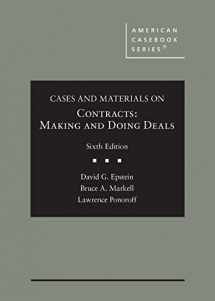 9781636597232-1636597238-Cases and Materials on Contracts, Making and Doing Deals (American Casebook Series)