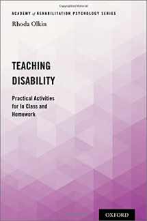9780190850661-0190850663-Teaching Disability: Practical Activities for In Class and Homework (Academy of Rehabilitation Psychology Series)