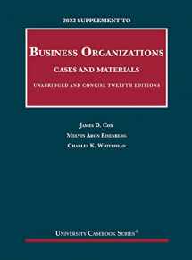 9781636599526-1636599524-2022 Supplement to Business Organizations, Cases and Materials, Unabridged and Concise, 12th Editions (University Casebook Series)