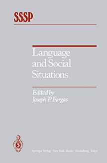 9780387960906-0387960902-Language and Social Situations (Springer Series in Social Psychology)