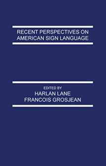 9780805805604-0805805605-Recent Perspectives on American Sign Language