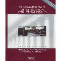 9780735529175-0735529175-Fundamentals of Litigation for Paralegals