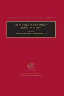 9789041198839-9041198830-Legal Rules of Technology Transfer in Asia (Max Planck Series on Asian Intellectual Property Law, 4)