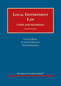 9781684672349-1684672341-Local Government Law, Cases and Materials (University Casebook Series)