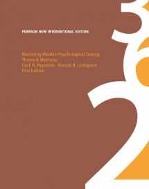 9781292022529-1292022523-Mastering Modern Psychological Testing: Pearson New Internat