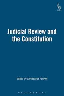 9781841131054-1841131059-Judicial Review and the Constitution