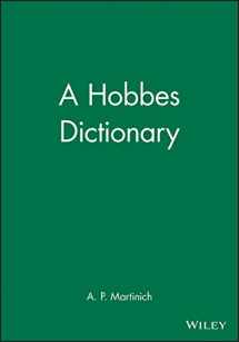 9780631192619-0631192611-A Hobbes Dictionary (The Blackwell Philosopher Dictionaries)