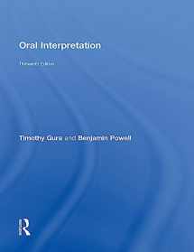 9781138082205-1138082201-Oral Interpretation