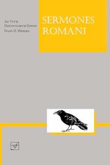 9781585101955-1585101958-Sermones Romani: Ad usum discipulorum (Lingua Latina) (Latin Edition)