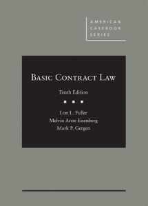 9781640204706-1640204709-Basic Contract Law (American Casebook Series)