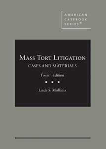 9781684679584-1684679583-Mass Tort Litigation, Cases and Materials (American Casebook Series)