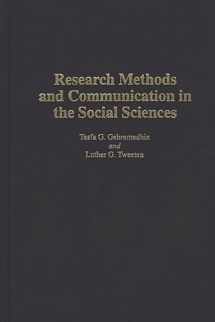 9780275949303-0275949303-Research Methods and Communication in the Social Sciences