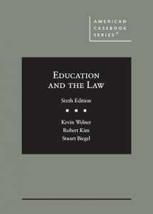 9781685610944-1685610943-Education and the Law (American Casebook Series)