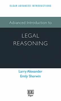 9781789903140-1789903149-Advanced Introduction to Legal Reasoning (Elgar Advanced Introductions series)
