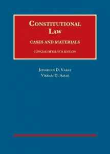 9781634603263-1634603265-Constitutional Law, Cases and Materials, Concise (University Casebook Series)