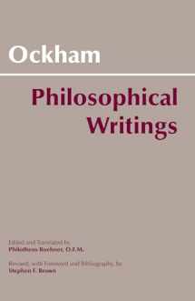 9780872200784-0872200787-Ockham - Philosophical Writings: A Selection