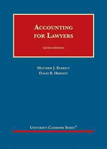 9781636591056-1636591051-Accounting for Lawyers (University Casebook Series)